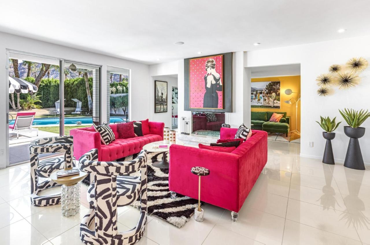 Villa Pink Paloma Palm Springs Esterno foto