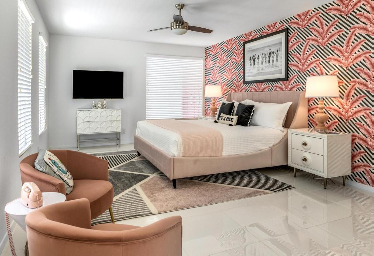 Villa Pink Paloma Palm Springs Esterno foto
