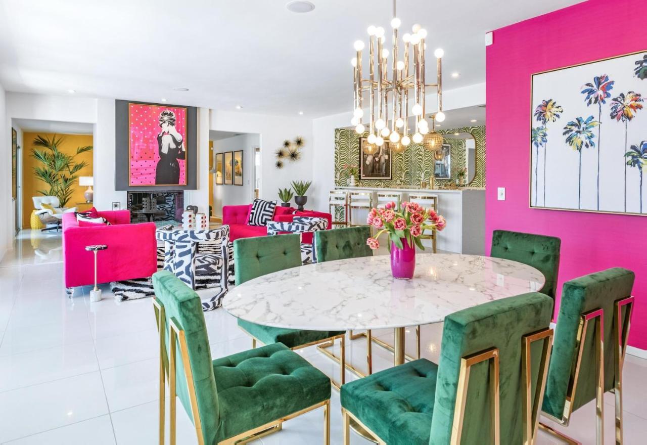 Villa Pink Paloma Palm Springs Esterno foto